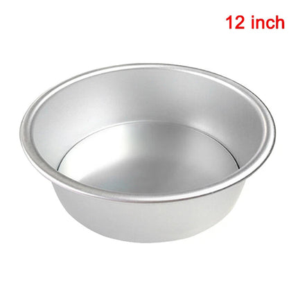 12 Inch Cake Mold Round Reusable DIY Cakes Pastry Mould Baking Tin Pan