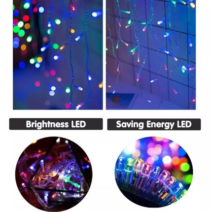 100 LED 10.9M Multi Colour Battery Operated Christmas String Lights