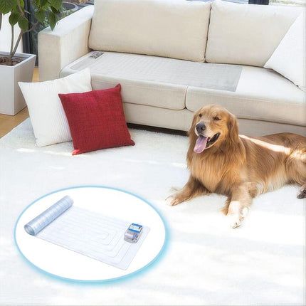 Electronic Pet Training Dog Cat Barrier Repellent Shock Scat Mat Pad For 51 x 122 cm / 20 x 48 inches