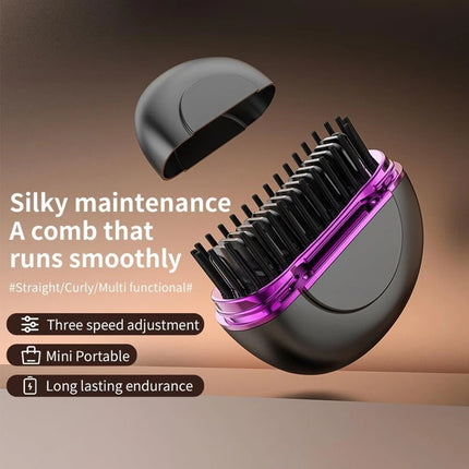 Portable Hair Straightener Brush Hair Hot Comb Cordless Hair Beard Straightener