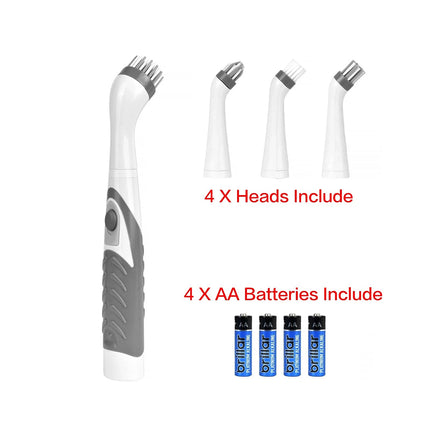 Super Sonic Scrubber Cleaning Electric Brush Home Bathroom Kitchen Tool