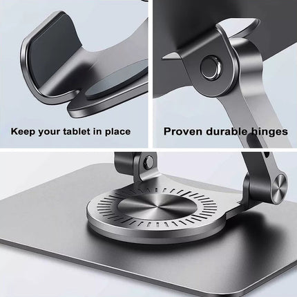 Universal Tab Mount Tablet Stand Holder Table Desk Foldable 360° For ipad