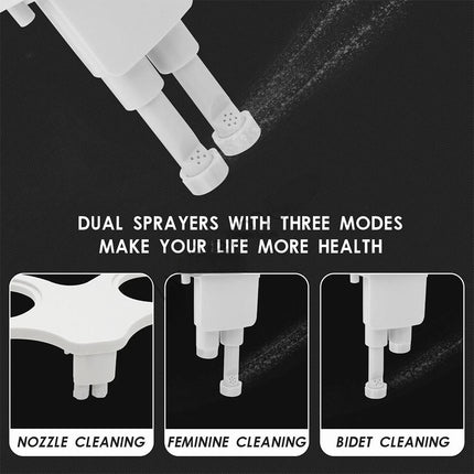 Toilet Bidet Seat Attachment Spray Hygiene Sanitation Bathroom Water Wash Clean