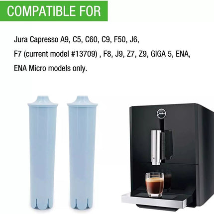 3Pack Water Filter for Jura Clearyl/Claris Blue Capresso Clearyl Coffee Machine