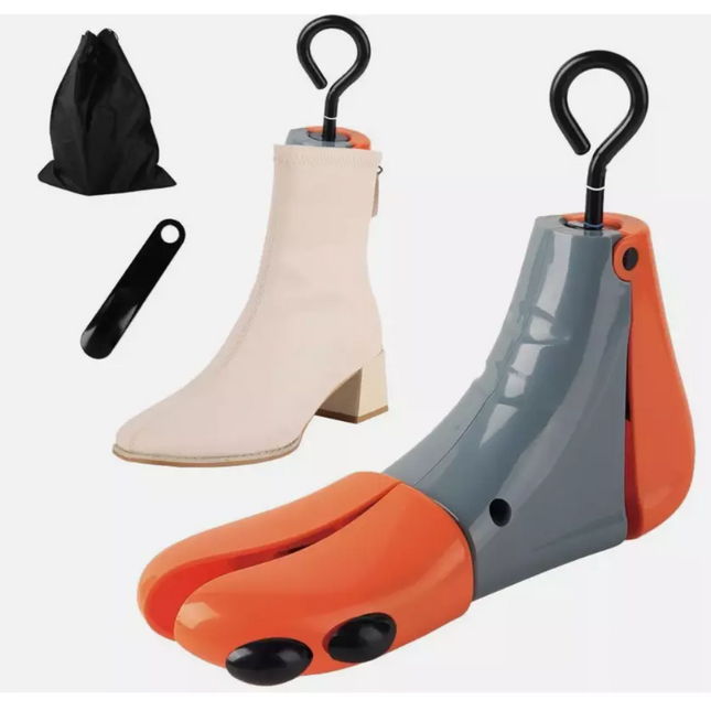 1PC Shoe Stretcher Men Women Boot Stretcher Stretch Width Expander W/Shoe Horn EUR 40-47