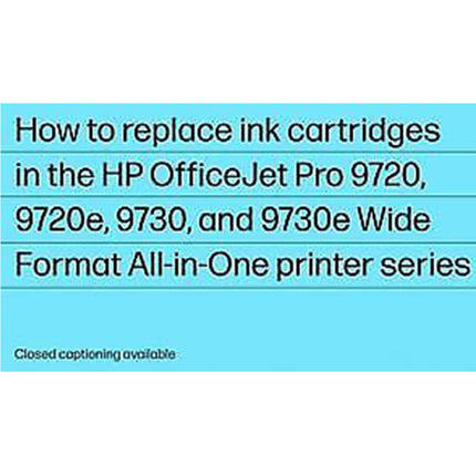 Pro 9730e Wide Format All-in-One Printer Instant Ink Enabled