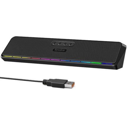 Wired USB Powered/Bluetooth 5.3 Computer Stereo Laptop Speakers for Desktop PC