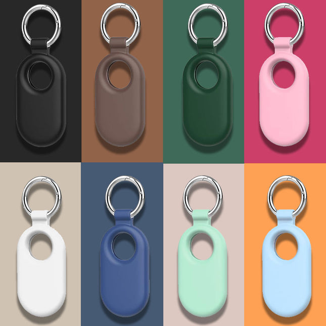 Samsung Galaxy SmartTag2 Case Protective Silicone Smart Tag 2 with Key Ring