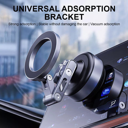 Electric Vacuum Suction Car Phone Mount 360° Rotation Phone Holder ES