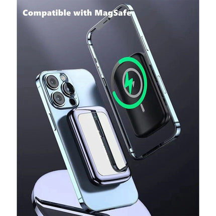 Magnetic Power Bank Wireless Battery Charger For iPhone 14 13 12 Pro Max MagSafe