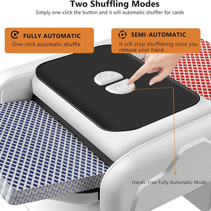 Automatic Card Shuffler and Dealer Machine Rechargeable Deal Poker Sorter