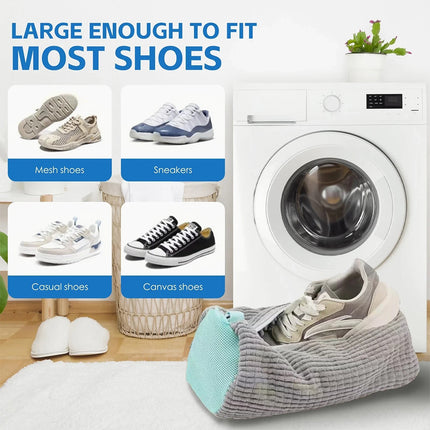 Durable Shoe Laundry Bag for Washing Machine Cleaning All Shoe Types And Sizes