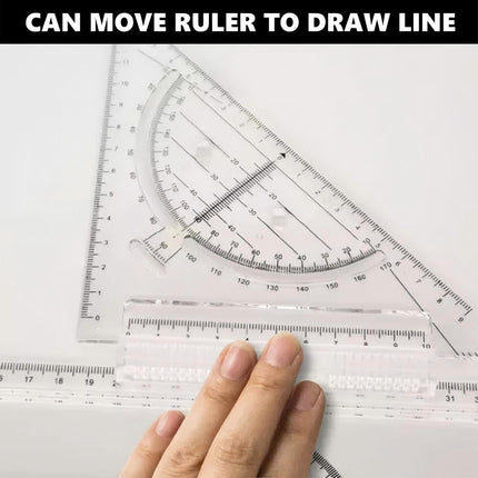 A3 Drawing Board Table Tool Portable Drafting Kit Parallel Motion Adjustable