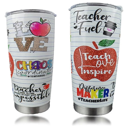 Teacher Christmas Gifts Stainless Steel Travel Mug Tumbler Appreciation