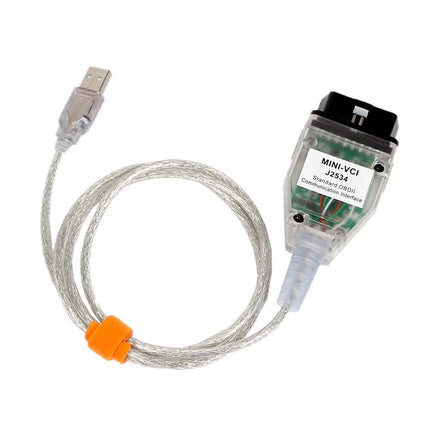 Mini VCI J2534 16Pin OBD2 Diagnostic Cable For Toyota Lexus Scion TIS Techstream