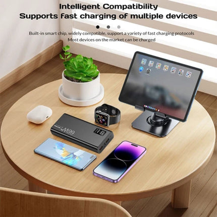 66W 30000mAh PD Fast Charging Power Bank Portable Charger Battery Powerbank Gift
