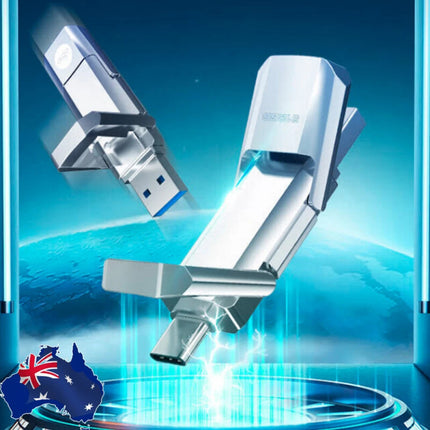 USB3.0 Memory Thumb Stick 2TB Flash Drive Type-C  For Android Samsung Laptop