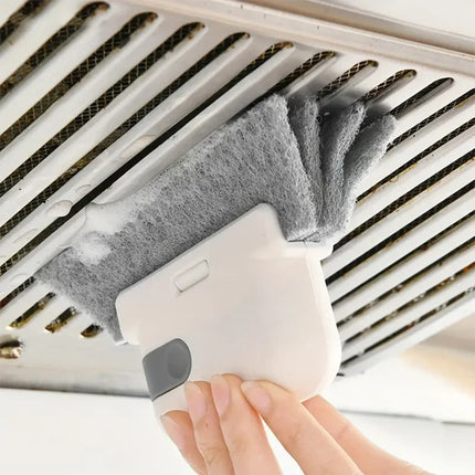 Window Door Track Cleaning Brush Gap Groove Sliding Tools Dust Cleaner Kitchen