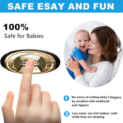 Electric Nail Clipper Files Integrated Nail Grinder Nail Cutter Trimmer Unisex