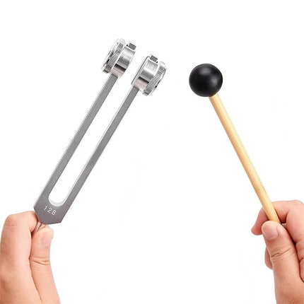 5Pcs Tuning Fork Instrument Set For Healing Therapy DNA Repair Reliever Stress