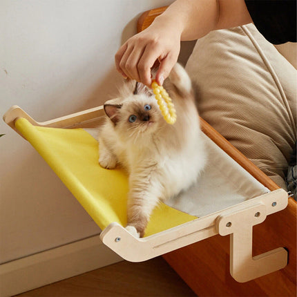 Pet Cat Bed Window Perch Hammock Seat for Indoor Cats Adjustable Cat Bed Durable
