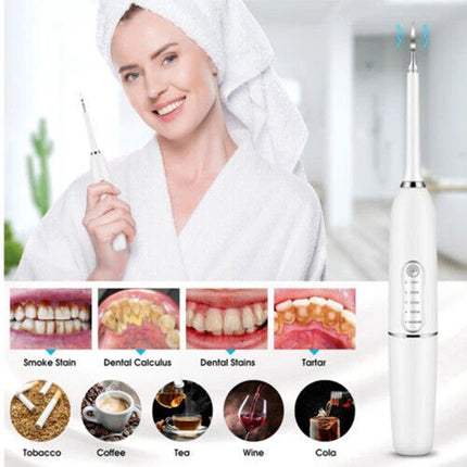 Electric Tooth Cleaner Ultrasonic Dental Scaler Tartar Plaque Calculus Remover