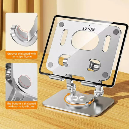 Universal Tab Mount Tablet Stand Holder Table Desk Foldable 360° For ipad