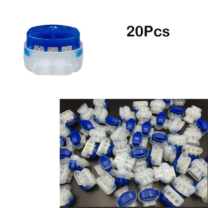 20 Gel Grease Filled Cable Connectors Waterproof 314-box Wire Connectors