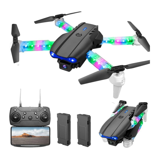 Drone with 2 Camera WiFi Foldable Quadcopter Live Video Drone RC Aircrafts Toys
