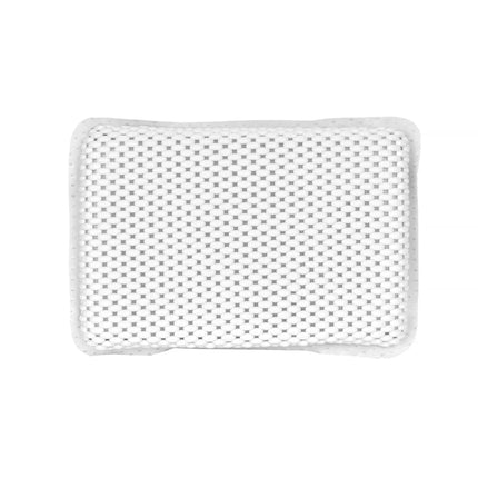 Spa 3D Mesh Bath Pillow Breathable Bathtub Cushion Neck Back Support Tub Suction