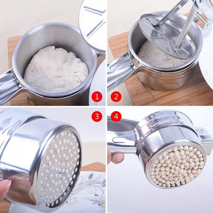 Potato Presser Mesher Ricer Commercial Grade Tool to Press Mesh Fruit or Food