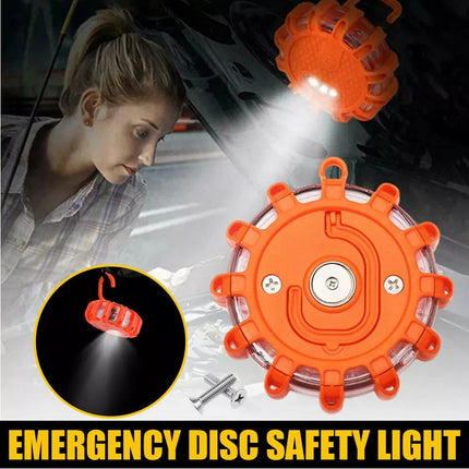 Car LED Road Emergency Flares Flashing Warning Light Safety Beacon Strobe Lamp