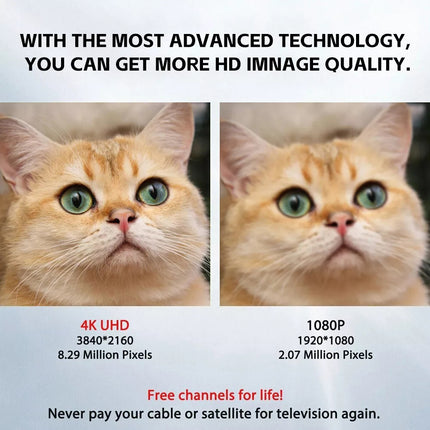 1080P Digital TV Antenna 5600 Miles Range Signal Booster Amplifier HDTV Indoor