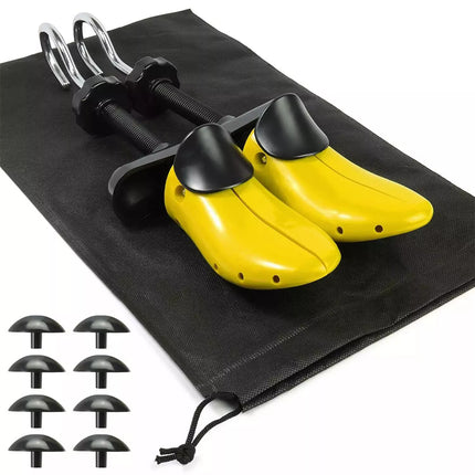 2-way Wooden Adjustable Shoe Stretcher for Men Women shoe sizes 40-47 2 Pair