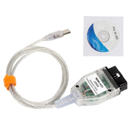Mini VCI J2534 16Pin OBD2 Diagnostic Cable For Toyota Lexus Scion TIS Techstream