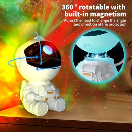 Astronaut Star projector Galaxy night Light with Timer and remote control