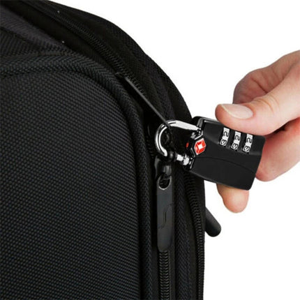 4 Pcs Combination Lock PadLock Locker Locks Security Suitcase Luggage Bag