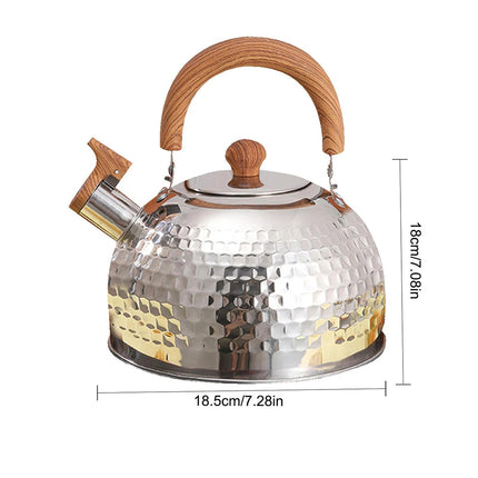 Tea Kettle Whistling 2L Tea Pot for Stove Stove Top Whistling Tea Kettle helpful