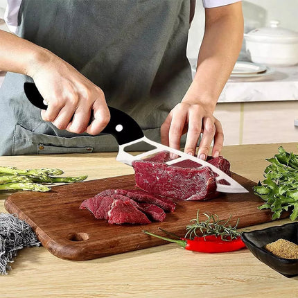 2PCS Kitchen Knife Paring Fruit Peeling Knives Wonder Cutter Blade Stainless