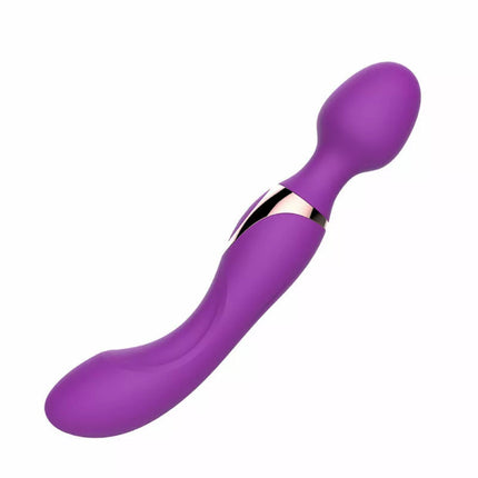10 Speed Double Head Wand Massager Cordless Waterproof Personal Full Body USB