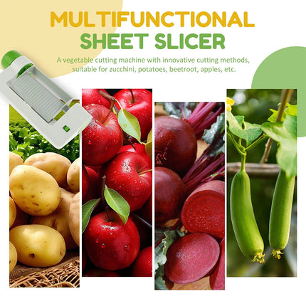 Fruit Sheet Slicer Stainless Steel Fruit and Vegetable Cutter teIqZ