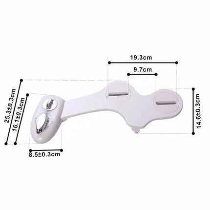 Toilet Bidet Seat Attachment Spray Hygiene Sanitation Bathroom Water Wash Clean