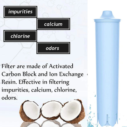 3Pack Water Filter for Jura Clearyl/Claris Blue Capresso Clearyl Coffee Machine