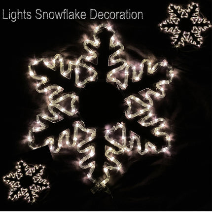 Christmas Lights LED Rope Snowflake 50cm * 50cm Decoration Motif Light Xmas