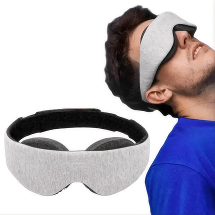 3D Travel Silk Eye Mask Sleeping Soft Padded Shade Cover Rest Relax Blindfold