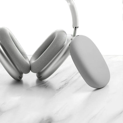 For Apple Airpods Max Headphone Case Cover Shockproof Silicone Full Protector Silver