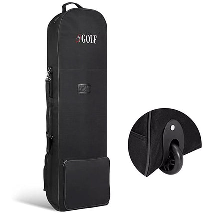 Travel Golf Aviation Bag with Wheels Golf Club Case Cover Storage Bag Waterproof
