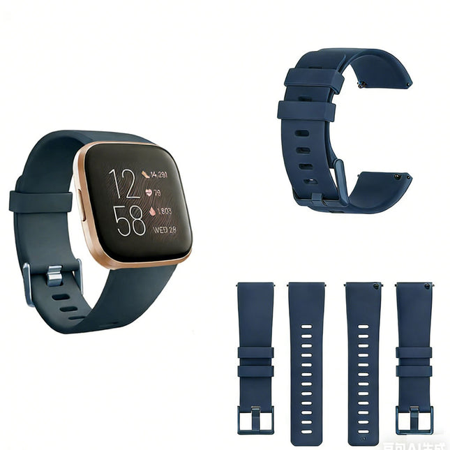 Cyan Fitbit Versa 2 Watch Repacement Silicone Sport Fitness Band Strap Wristband Lite