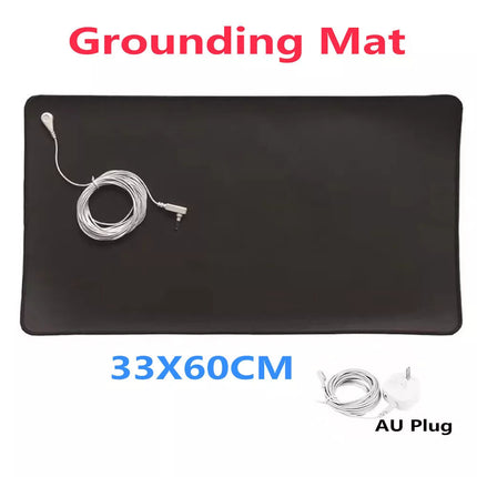 Universal Earthing Mat Kit Grounding Mat EMF Shielding Therapy for Yoga Office33x60cm