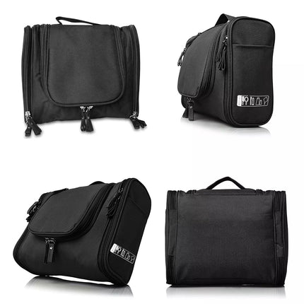 Hanging Toiletry Bag Large Kit Folding Makeup Organizer for Men & Women Travel